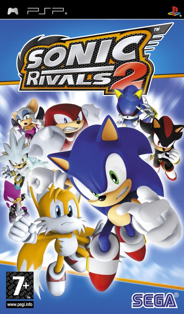 Capa do jogo Sonic Rivals 2
