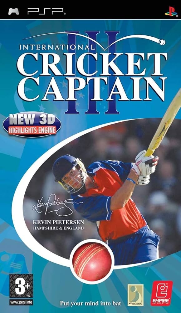 Capa do jogo International Cricket Captain III