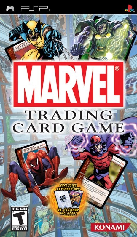 Capa do jogo Marvel Trading Card Game