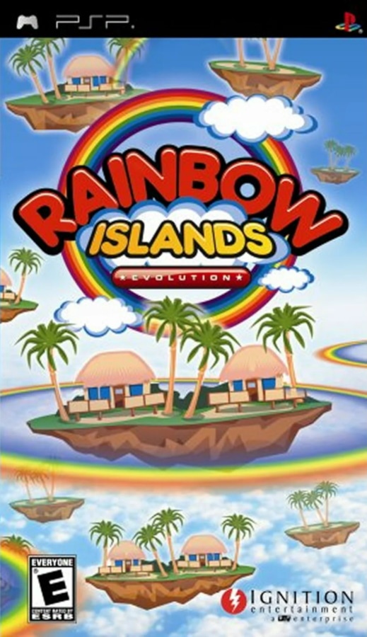 Capa do jogo Rainbow Islands Evolution