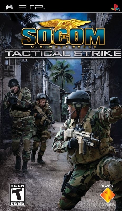 Capa do jogo SOCOM: U.S. Navy SEALs - Tactical Strike