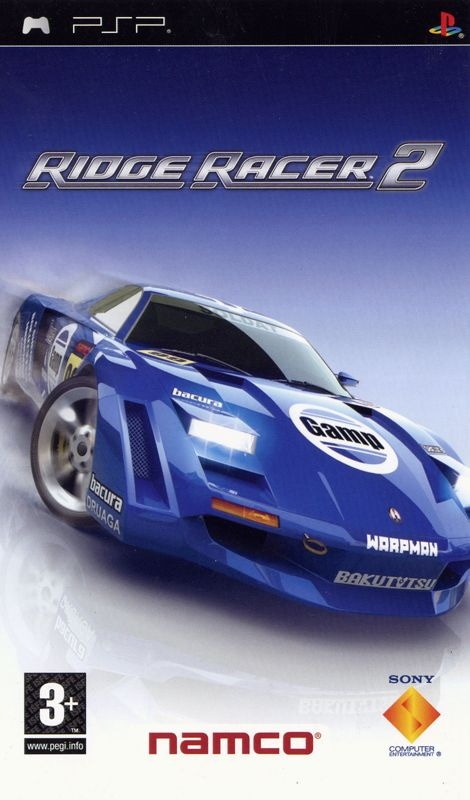 Capa do jogo Ridge Racer 2