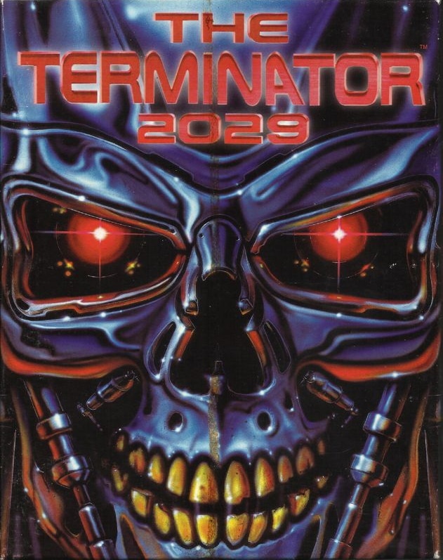 Capa do jogo The Terminator 2029