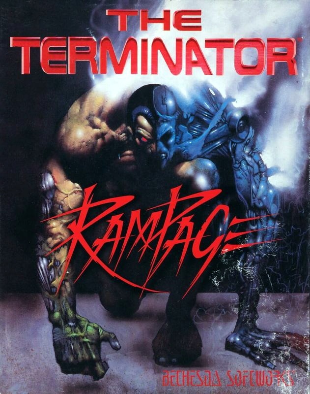 Capa do jogo The Terminator: Rampage