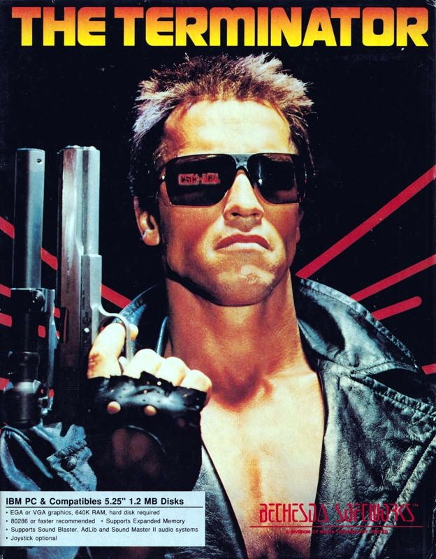 Capa do jogo The Terminator