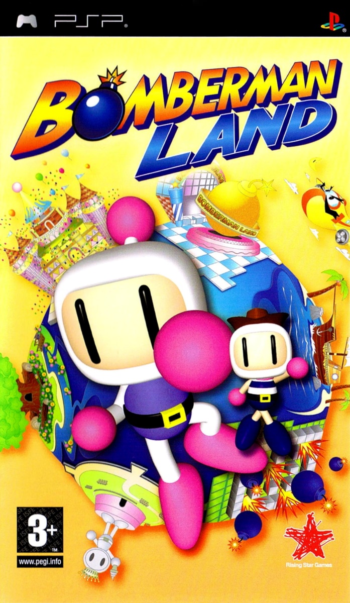 Capa do jogo Bomberman Land Portable