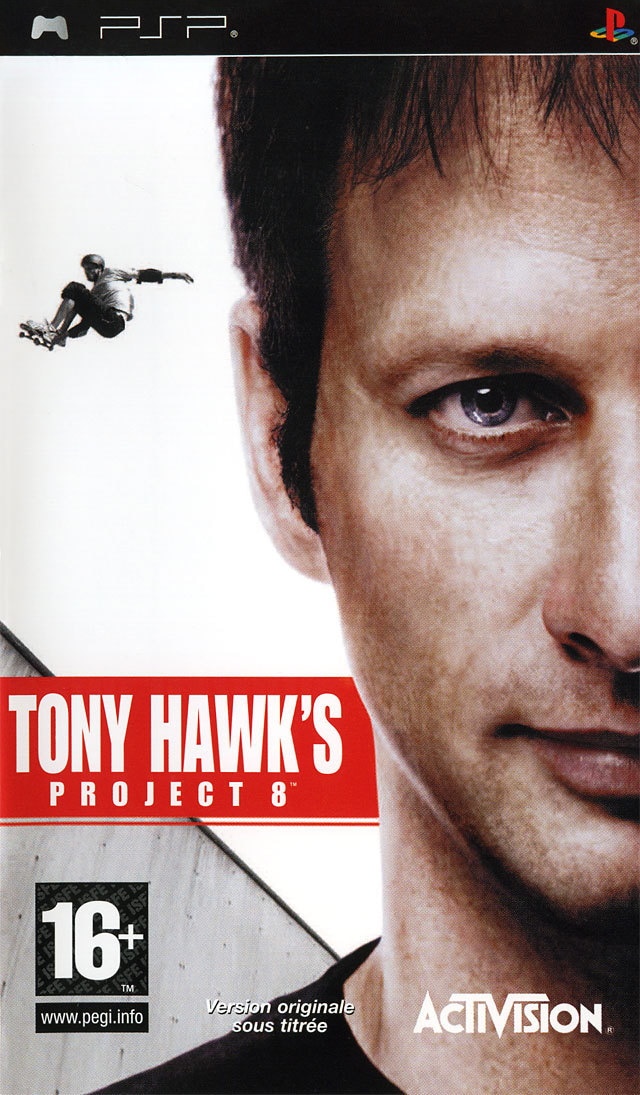 Capa do jogo Tony Hawks Project 8