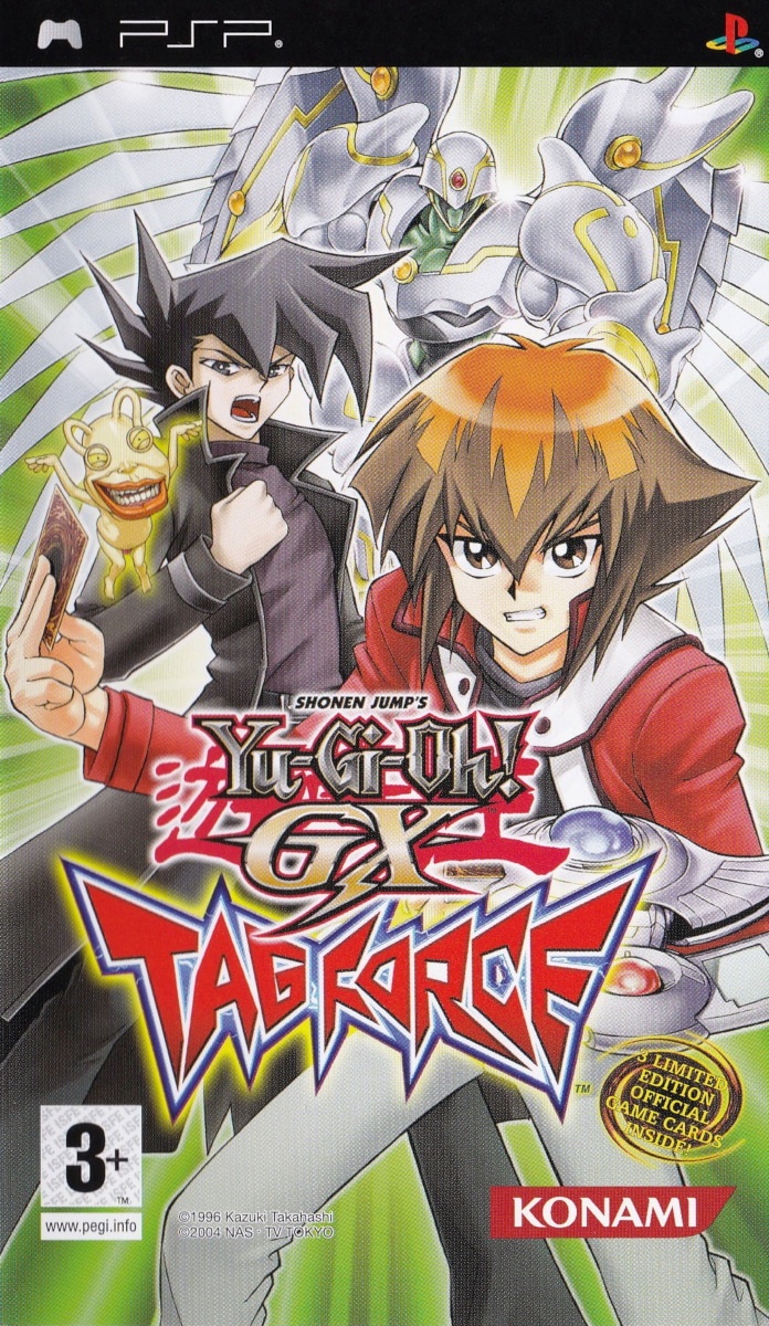 Capa do jogo Yu-Gi-Oh! GX: Tag Force