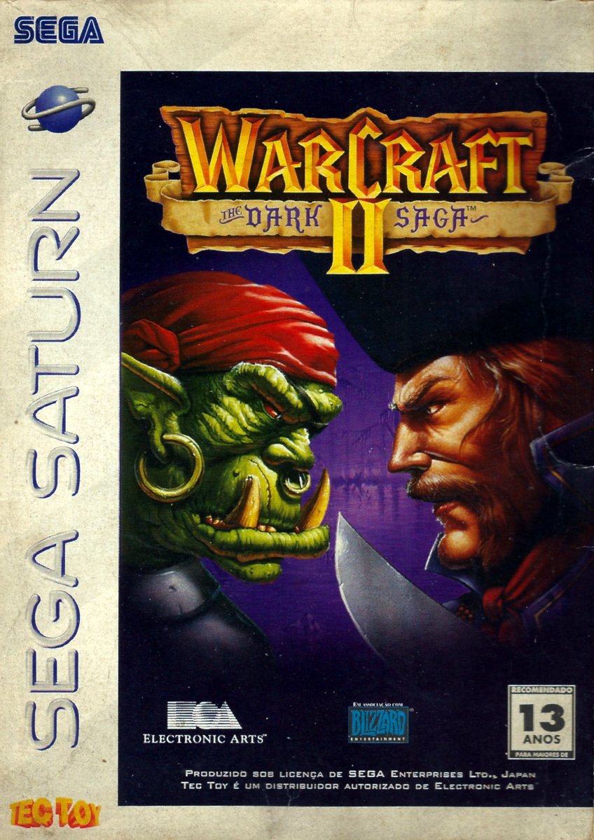 Capa do jogo Warcraft II: The Dark Saga