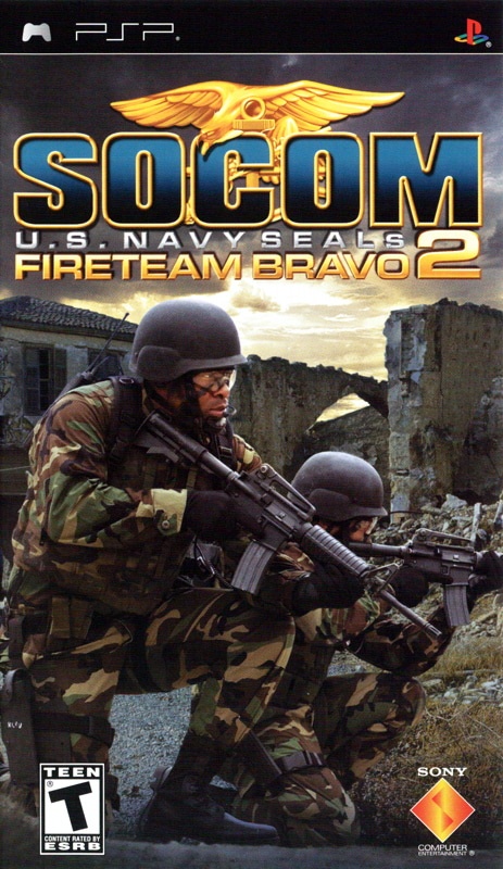 Capa do jogo SOCOM: U.S. Navy SEALs - Fireteam Bravo 2