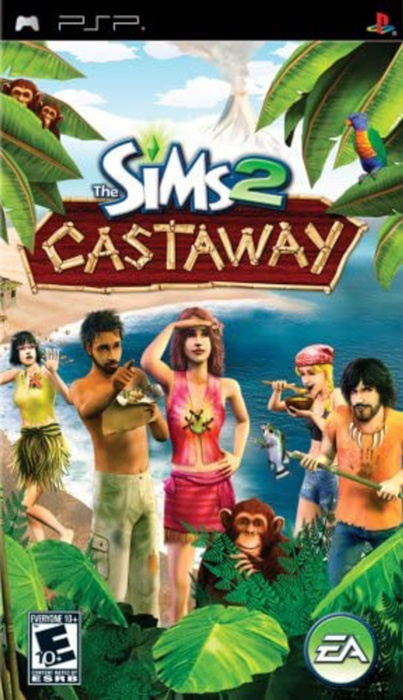 Capa do jogo The Sims 2: Castaway