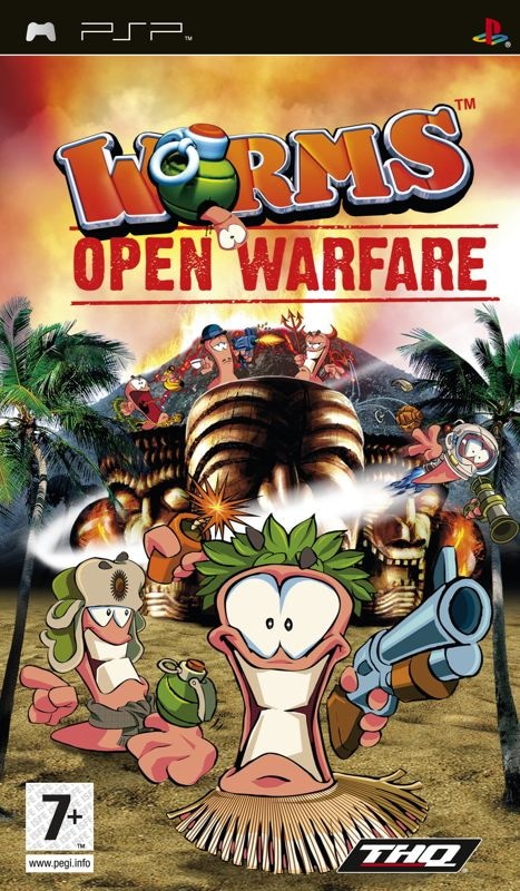 Capa do jogo Worms: Open Warfare