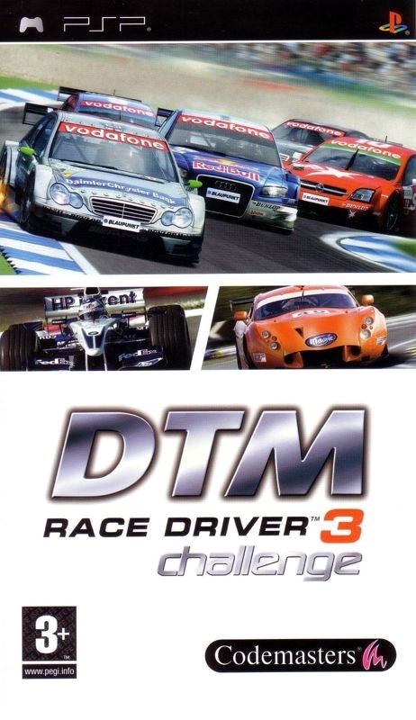 Capa do jogo DTM Race Driver 3 Challenge
