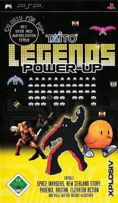Capa do jogo Taito Legends: Power-Up