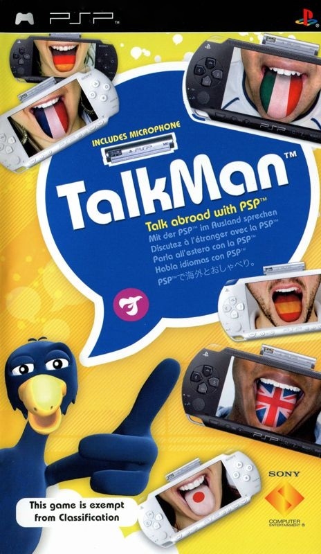 Capa do jogo TalkMan