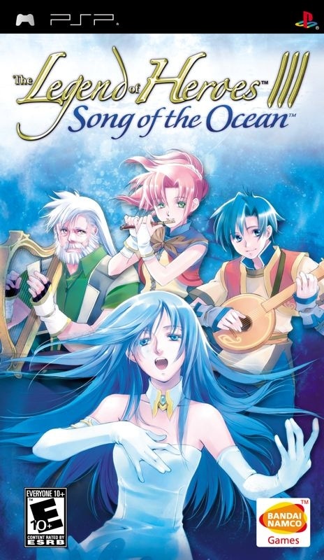 Capa do jogo The Legend of Heroes III: Song of the Ocean