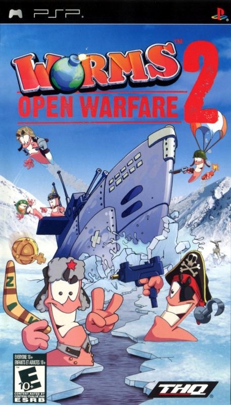 Capa do jogo Worms: Open Warfare 2