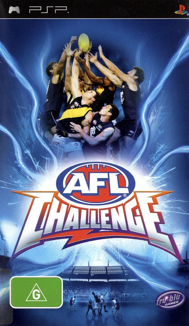 Capa do jogo AFL Challenge