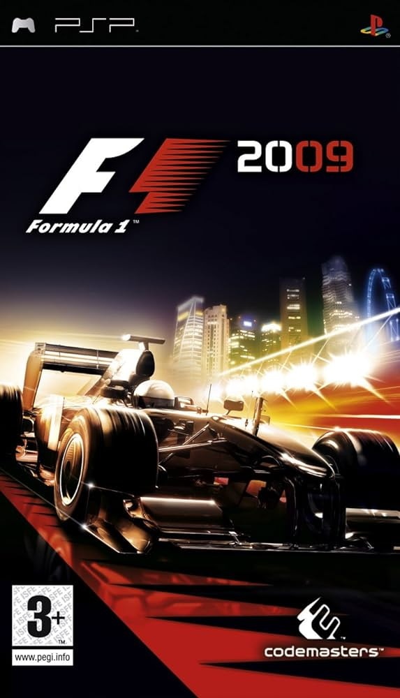 Capa do jogo F1 2009