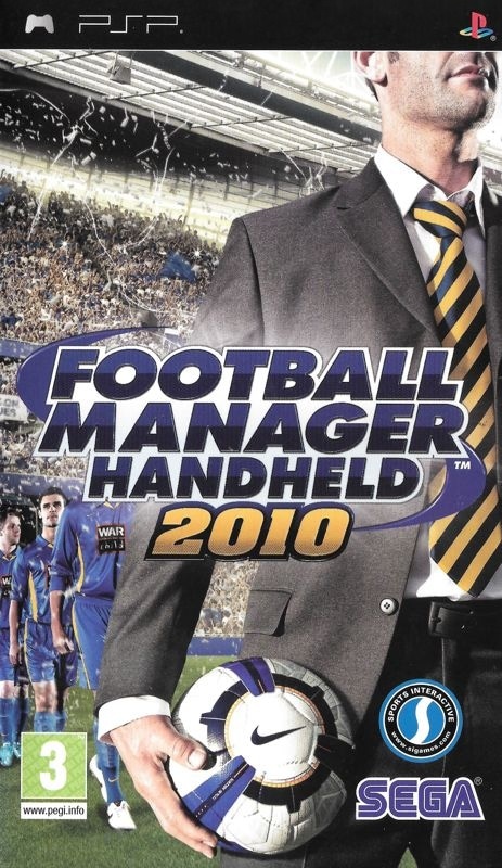 Capa do jogo Football Manager Handheld 2010
