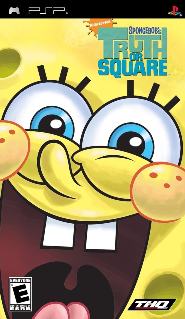Capa do jogo SpongeBobs Truth or Square