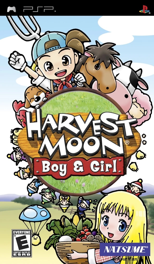 Capa do jogo Harvest Moon: Boy & Girl