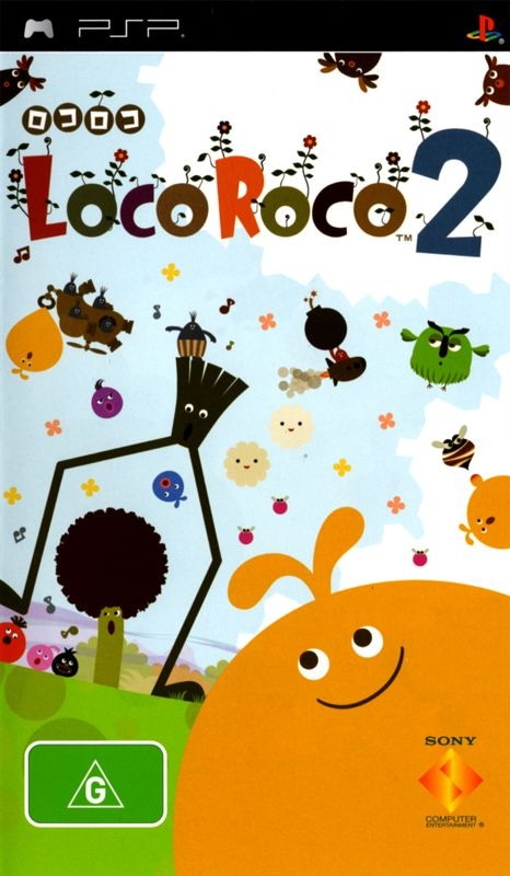 Capa do jogo LocoRoco 2