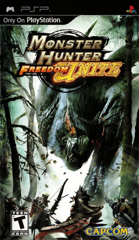 Capa do jogo Monster Hunter: Freedom Unite
