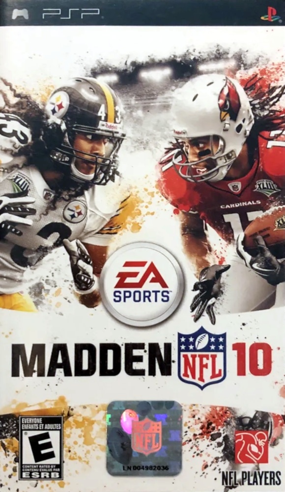 Capa do jogo Madden NFL 10
