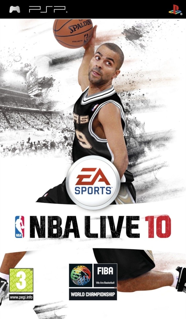 Capa do jogo NBA Live 10