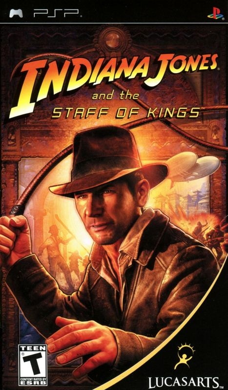Capa do jogo Indiana Jones and the Staff of Kings