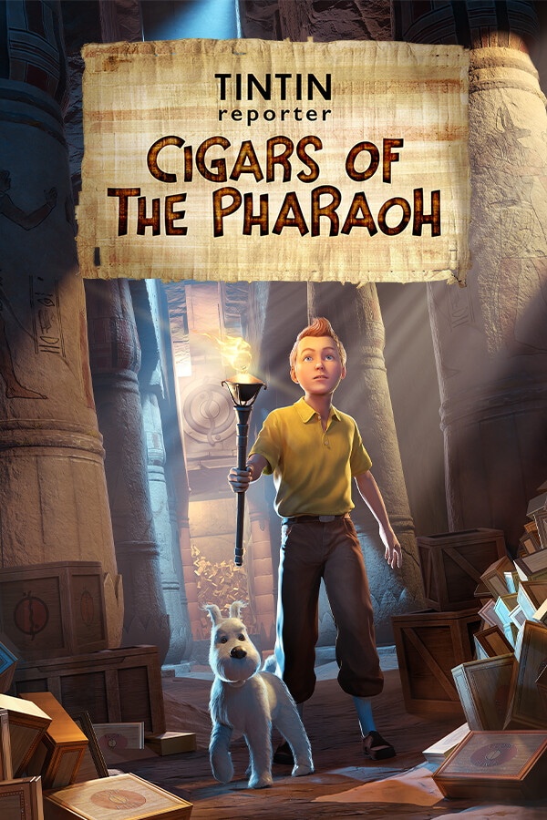Capa do jogo Tintin Reporter: Cigars of the Pharaoh