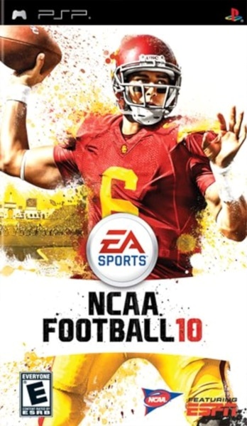 Capa do jogo NCAA Football 10
