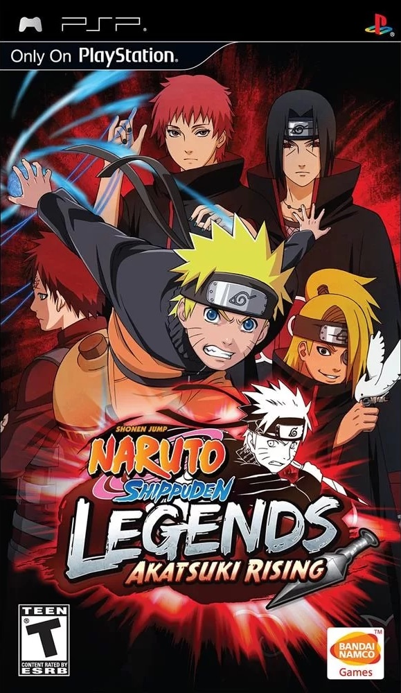 Capa do jogo Naruto Shippuden: Legends - Akatsuki Rising