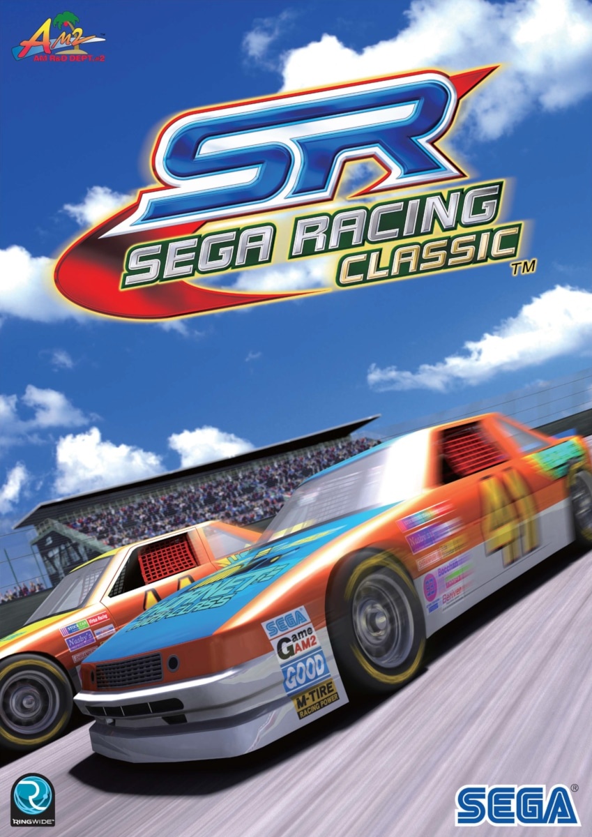 Capa do jogo Sega Racing Classic