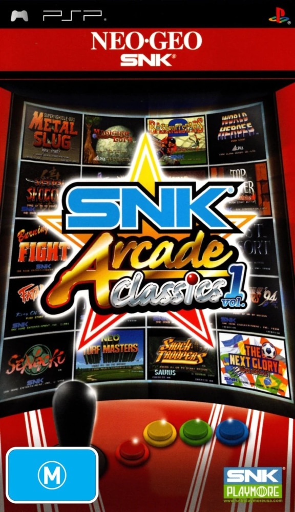 Capa do jogo SNK Arcade Classics Vol. 1