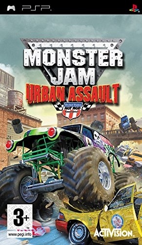 Capa do jogo Monster Jam: Urban Assault