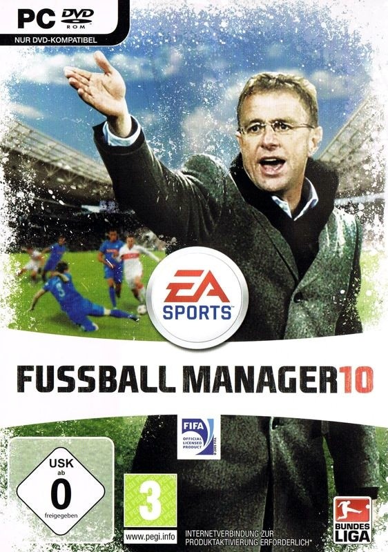 Capa do jogo FIFA Manager 10