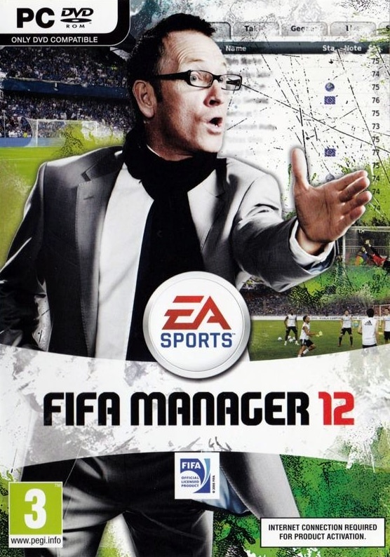 Capa do jogo FIFA Manager 12