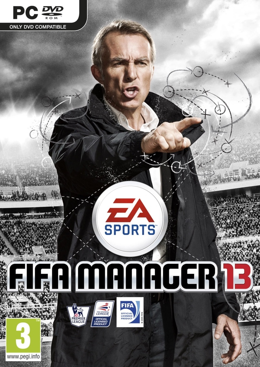 Capa do jogo FIFA Manager 13