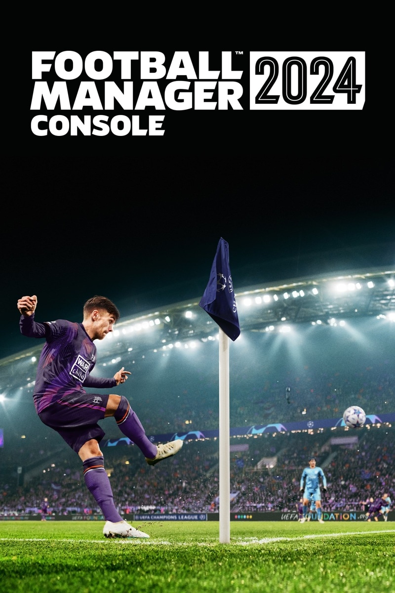 Capa do jogo Football Manager 2024 Console