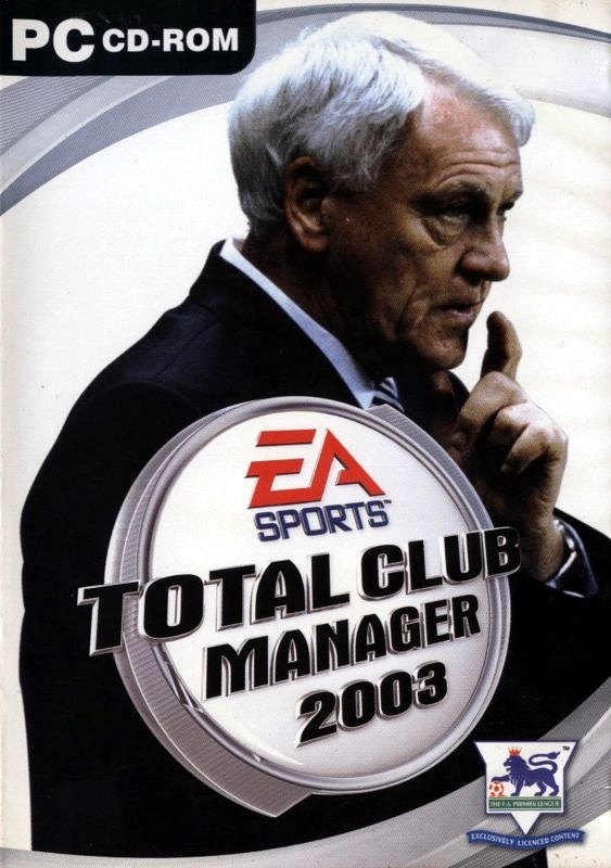 Capa do jogo Total Club Manager 2003