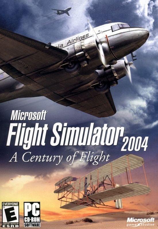 Capa do jogo Microsoft Flight Simulator 2004: A Century of Flight