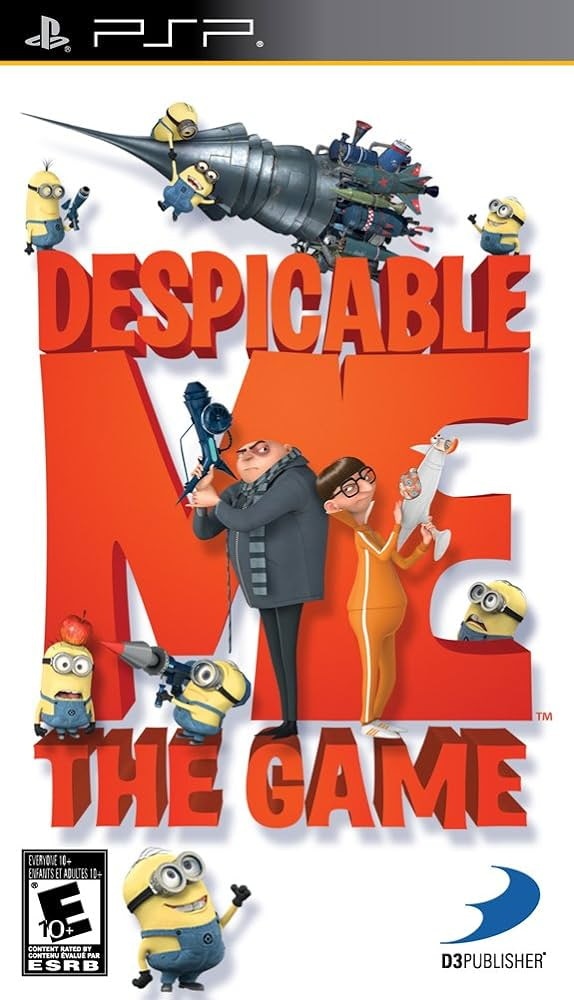 Capa do jogo Despicable Me: The Game