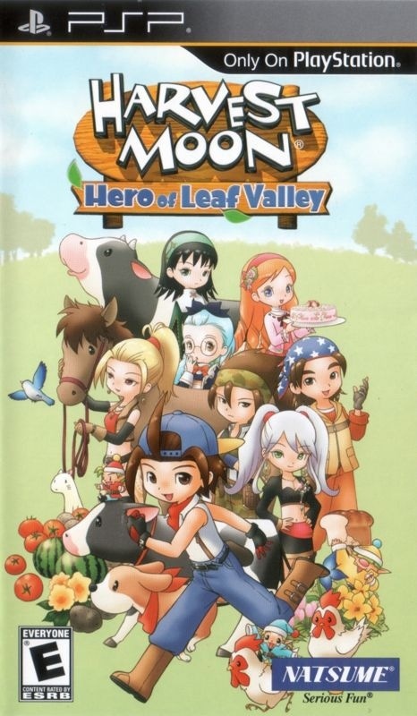 Capa do jogo Harvest Moon: Hero of Leaf Valley