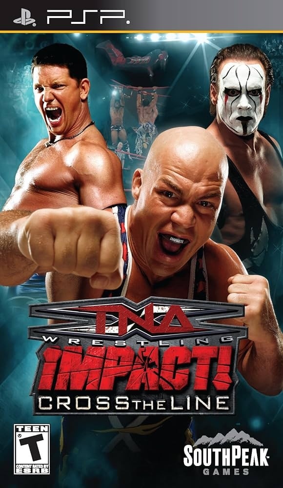 Capa do jogo TNA iMPACT! Cross the Line