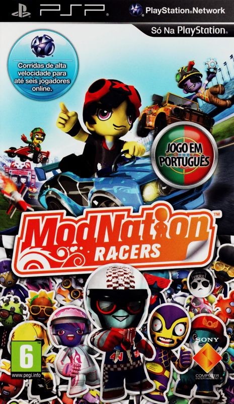 Capa do jogo ModNation Racers