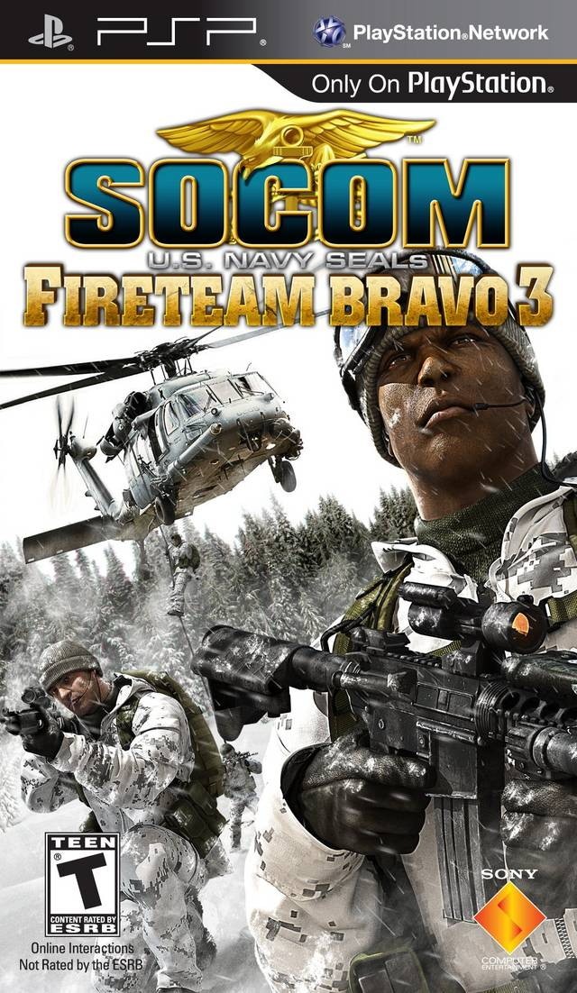 Capa do jogo SOCOM: U.S. Navy SEALs - Fireteam Bravo 3