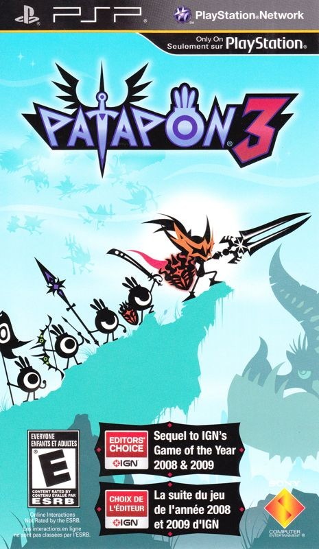 Capa do jogo Patapon 3