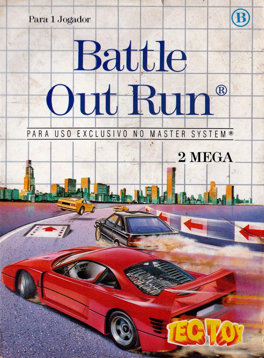 Capa do jogo Battle OutRun